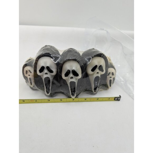 Vtg Rare Candle New 1997 Scream Movie 'Bloody Brains' Iconic w/box ghost face - Picture 4 of 16